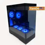 CyberPowerPC Gaming Desktop, AMD Ryzen 5 5500, 16GB DDR4, 512GB SSD, RX 6500 XT - Thumbnail 1