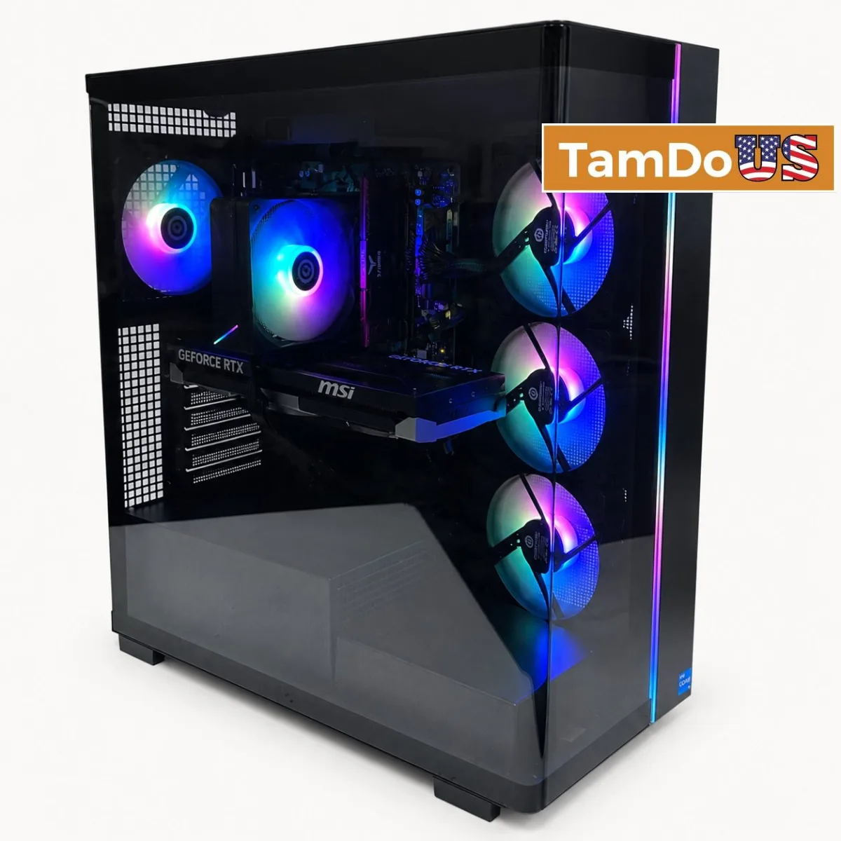 CyberPowerPC Gaming Desktop, i5-14400F, 16GB DDR5, 1TB SSD, RTX 5060 8GB - Photo 1 - Real photo at TamDoUS Salt Lake City