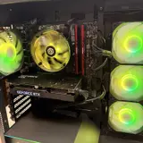 CyberPowerPC Gaming Desktop, Ryzen 5 5500, 16GB DDR4, 1TB SSD, RTX 4060 Ti 8GB - Thumbnail 2
