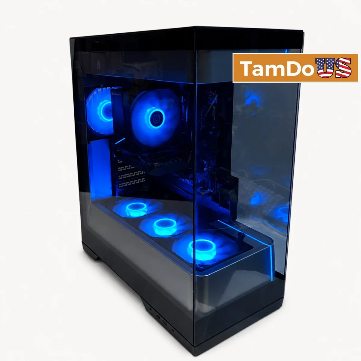CyberPowerPC Gaming PC, AMD Ryzen 5 8400F, 16GB DDR5, 1TB SSD, RTX 3050 6GB - Photo 1 - Real photo at TamDoUS Salt Lake City