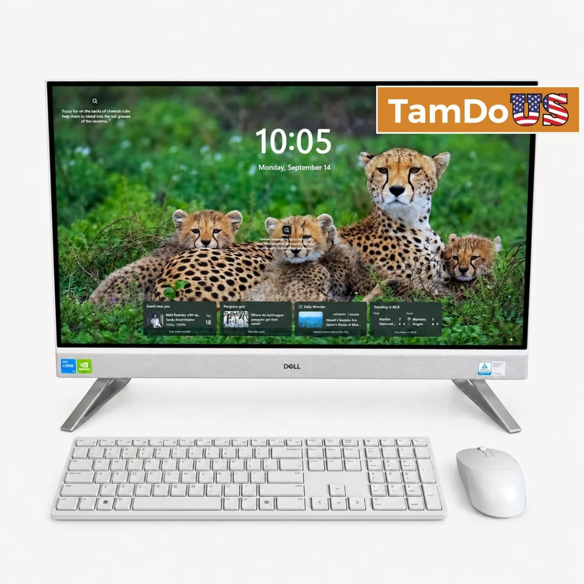 Dell 27 All-in-One EC27250 27" FHD, Core 7 150U, 64GB DDR5, 2TB SSD, MX570A - Photo 1 - Real photo at TamDoUS Salt Lake City