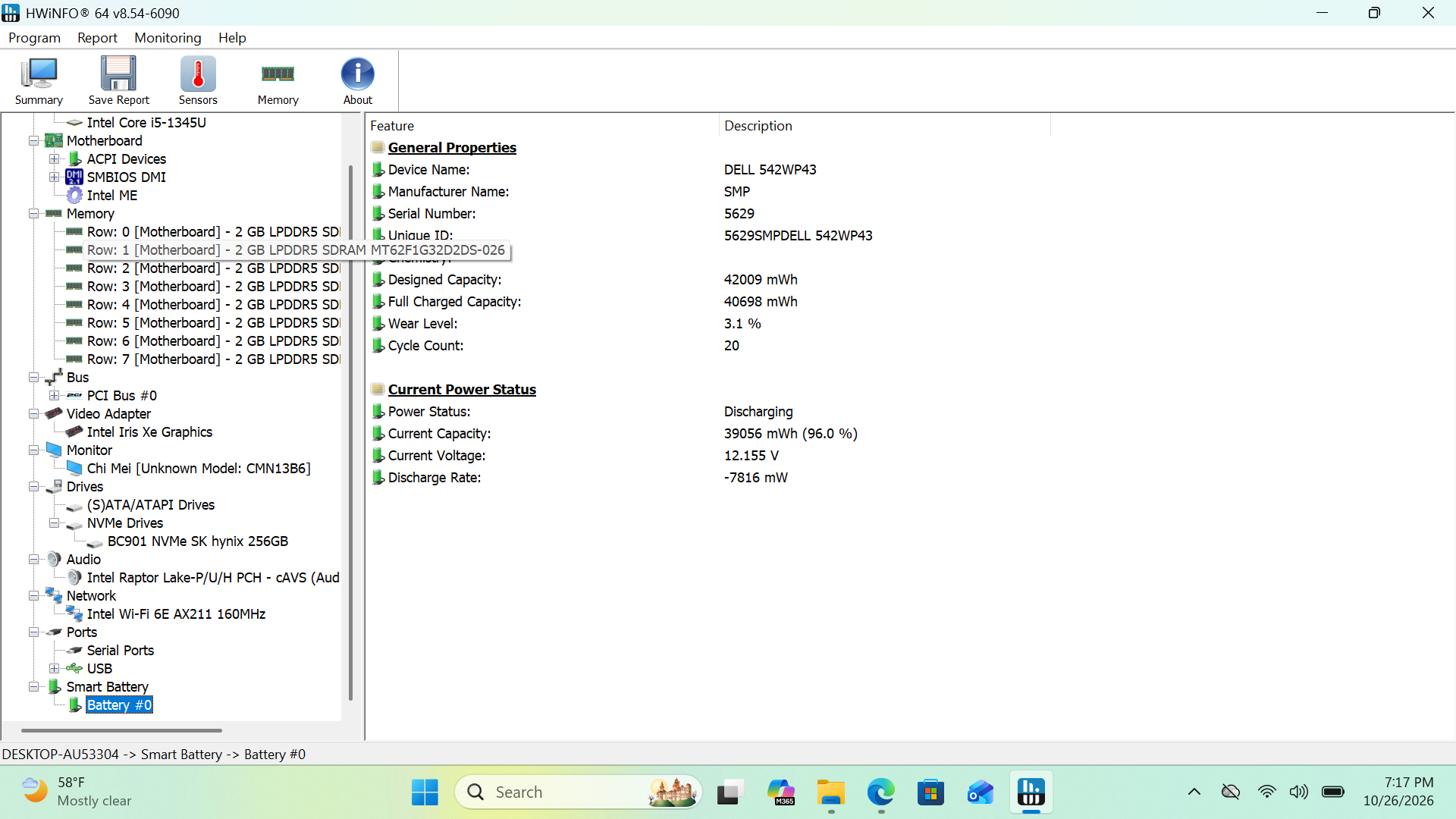 Dell Latitude 3340 Laptop, 13.3" FHD, i5-1345U, 16GB, 256GB SSD, Windows 11 Pro - Thumbnail 2