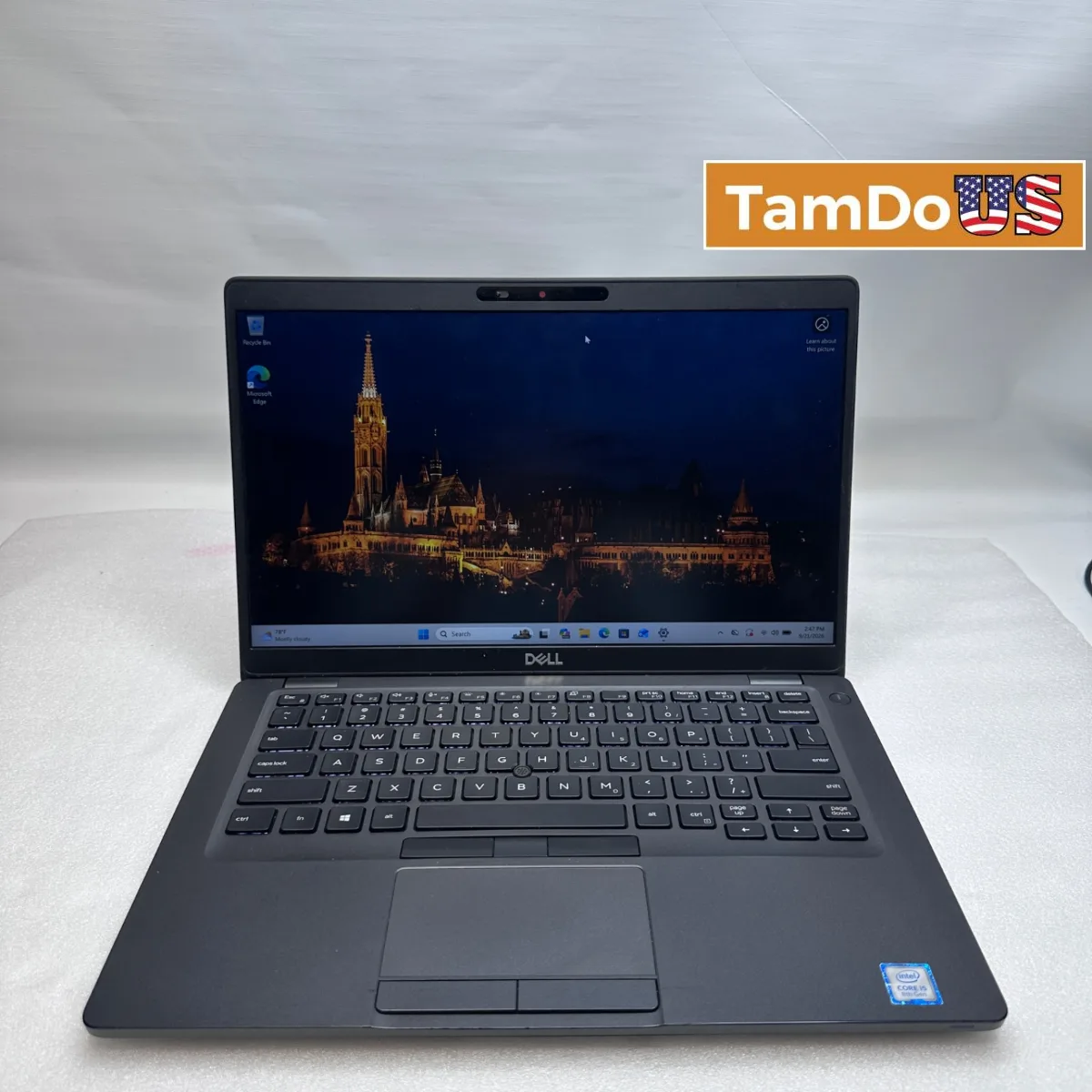 DELL Latitude 5400 Laptop, 14" FHD, i5-8265U, 16GB, 256GB SSD, Win 11 Pro - Photo 1 - Real photo at TamDoUS Salt Lake City