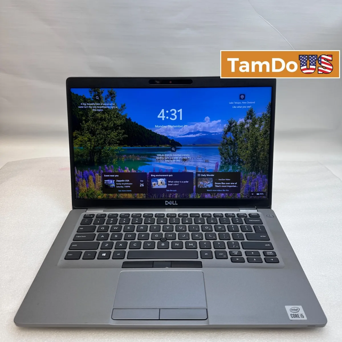 DELL Latitude 5410 Laptop, 14" FHD, i5-10310U, 16GB, 256GB NVMe SSD, Win 11 Pro - Photo 1 - Real photo at TamDoUS Salt Lake City