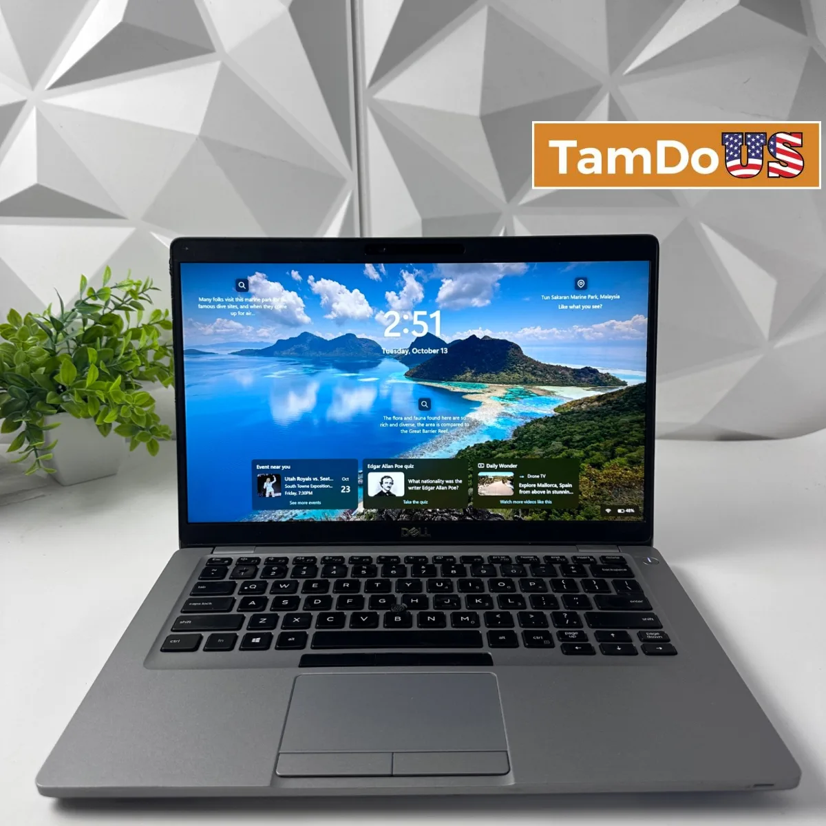 Dell Latitude 5410 Laptop, 14" FHD, i5-10310U, 16GB RAM, 256GB SSD, Win 11 Pro - Photo 1 - Real photo at TamDoUS Salt Lake City