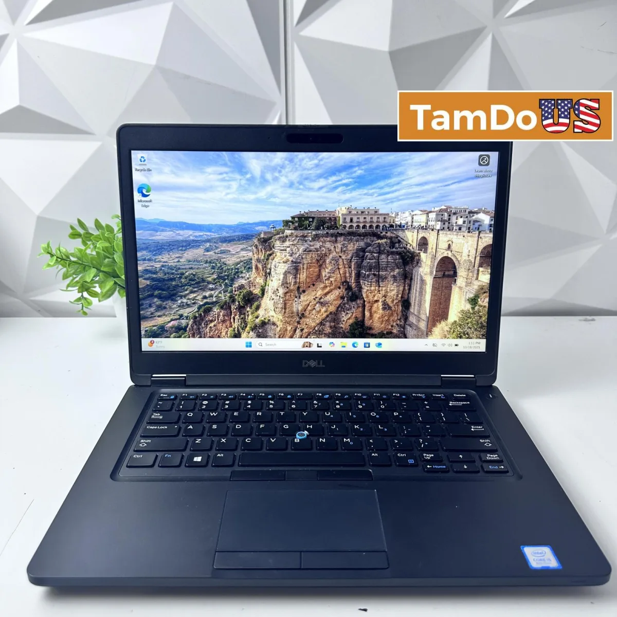 DELL Latitude 5490 Laptop, 14" HD, i5-8350U, 16GB RAM, 256GB SSD - Photo 1 - Real photo at TamDoUS Salt Lake City