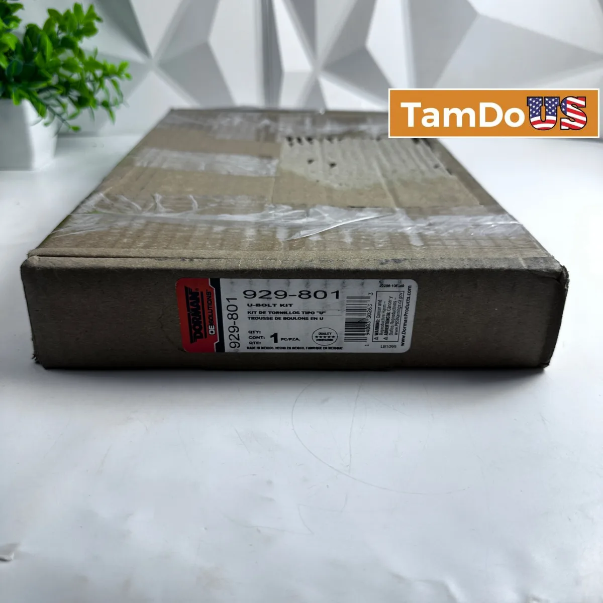 Dorman OE Solutions 929-801 Leaf Spring UBolt Kit Heavy Duty Suspension Hardware - Photo 1 - Real photo at TamDoUS Salt Lake City