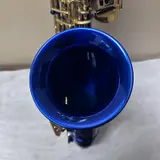 EASTROCK Dark Blue/Golden Alto Saxophone E Flat Sax Full Kit w/ Case - Thumbnail 9