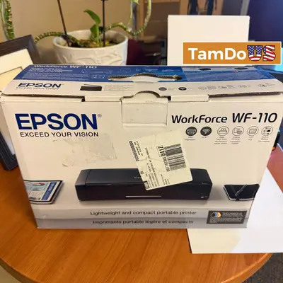 Epson WorkForce WF-110 Wireless Mobile Inkjet Color Portable Printer  at Printers, Scanners & Supplies in new_open_box condition