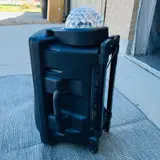 Ftal SW-3008 12" Rechargeable Trolley Speaker Bluetooth Karaoke 1500W PMPO Black - Thumbnail 5