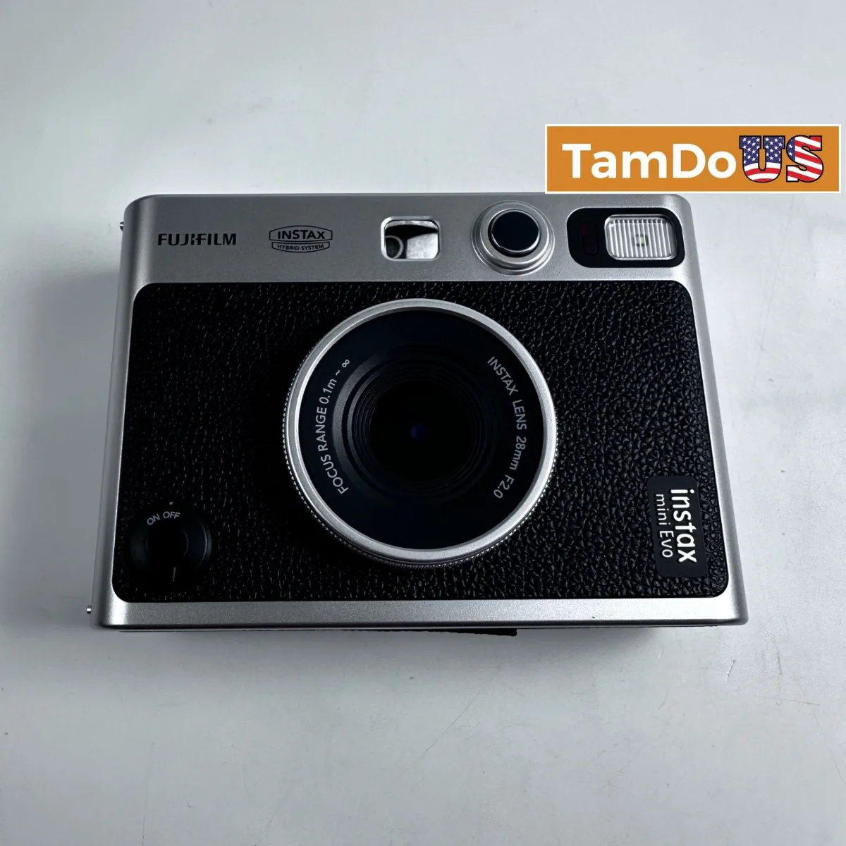 Fujifilm Instax Mini Evo Hybrid Instant Camera USB Type-C Digital Black - Photo 1 - Real photo at TamDoUS Salt Lake City