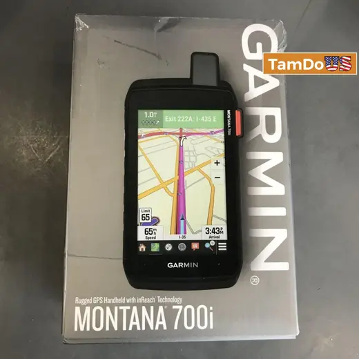 Garmin Montana 700i Handheld GPS Satellite Communicator inReach Topo Maps at TamDoUS Taylorsville