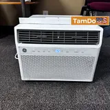 GE 10000 BTU Window Air Conditioner Unit 115V Fits 450 Sq Ft Room 10.9 CEER R32 - Thumbnail 1