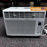 GE 5000 BTU Window Air Conditioner Unit 115V Fits 150 Sq Ft Room 11.0 CEER R32 - Thumbnail 1