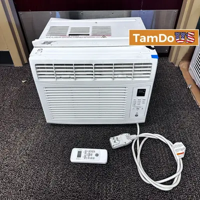 GE 6000 BTU Window Air Conditioner AC Unit 115V AHQ06LYCQ1 Up to 250 Sq Ft at Heating, Cooling & Air in fair condition