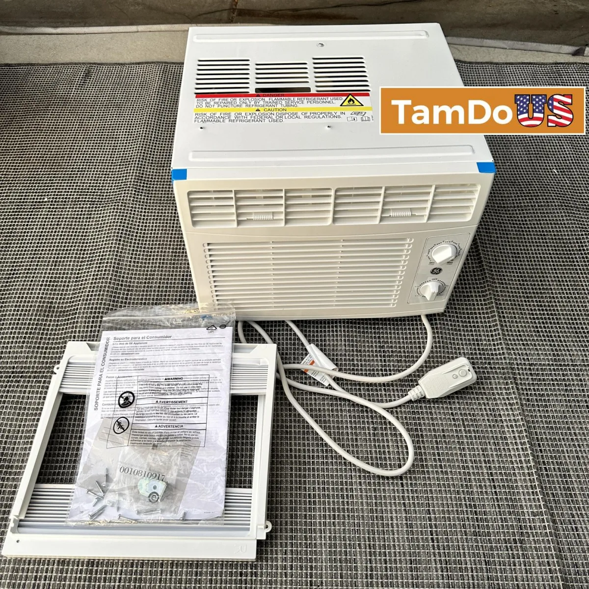 GE Small Room Window Air Conditioner , ( 115-Volt , 5000-BTU ) - Photo 1 - Real photo at TamDoUS Salt Lake City