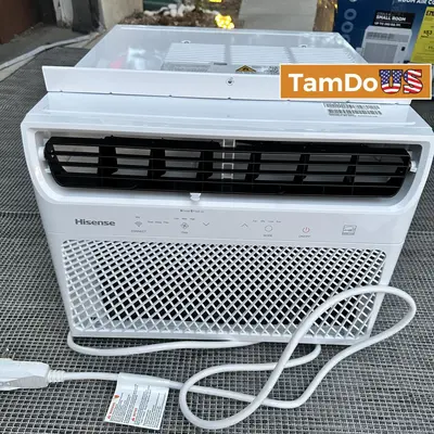 Hisense Medium Room Window Air Conditioner, Remote Included (115V, 10000-BTU) at Heating, Cooling & Air in new_open_box condition