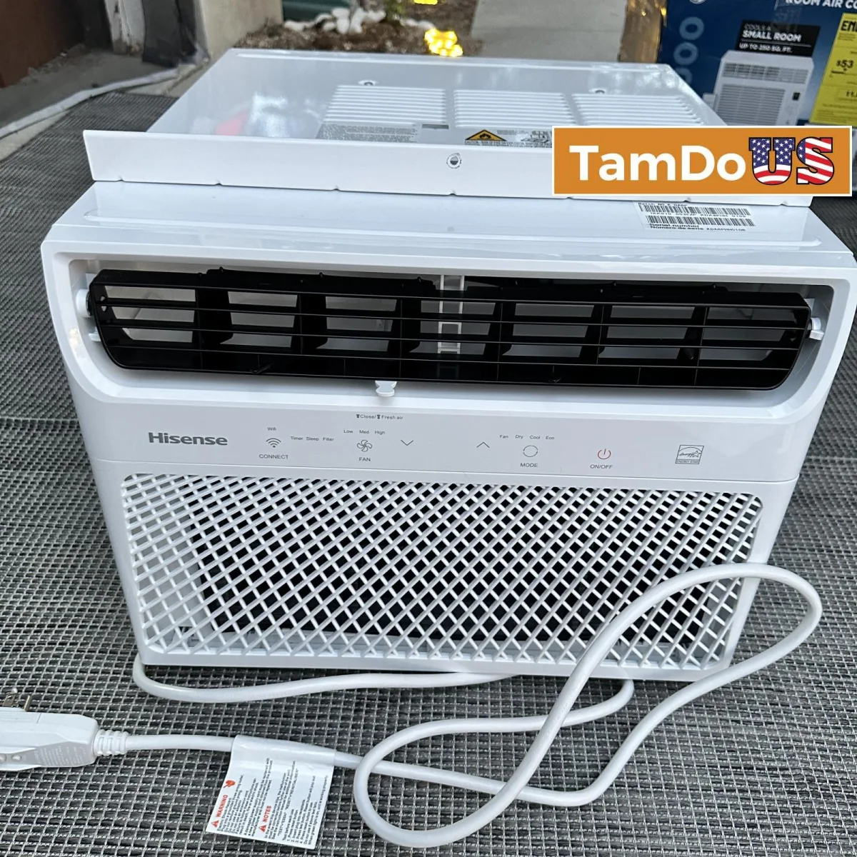 Hisense Medium Room Window Air Conditioner, Remote Included (115V, 10000-BTU) - Photo 1 - Real photo at TamDoUS Salt Lake City
