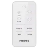 Hisense AW1021CW1W 10000 BTU Smart Window Air Conditioner Energy Star 450 Sq Ft - Thumbnail 4