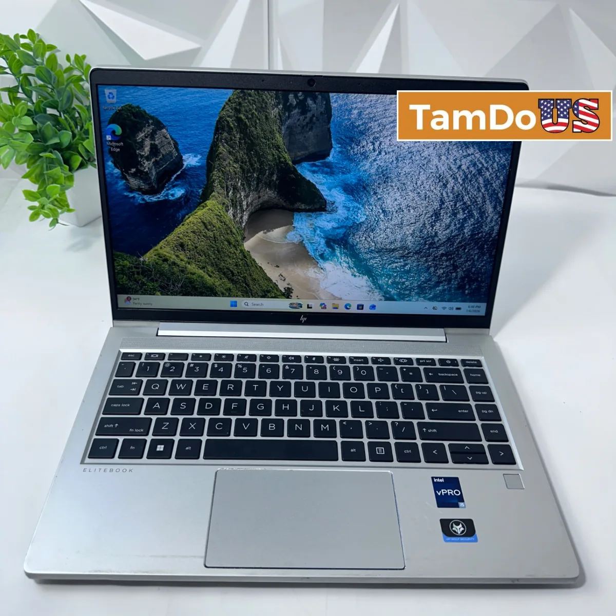 HP EliteBook 640 G9 14" FHD Laptop, i5-1245U, 16GB RAM 256GB SSD - Photo 1 - Real photo at TamDoUS Salt Lake City