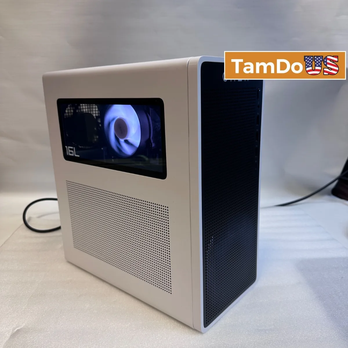 HP OMEN 16L Gaming Desktop, i5-14400F, 16GB DDR5, 1TB SSD, RTX 5060 8GB - Photo 1 - Real photo at TamDoUS Salt Lake City