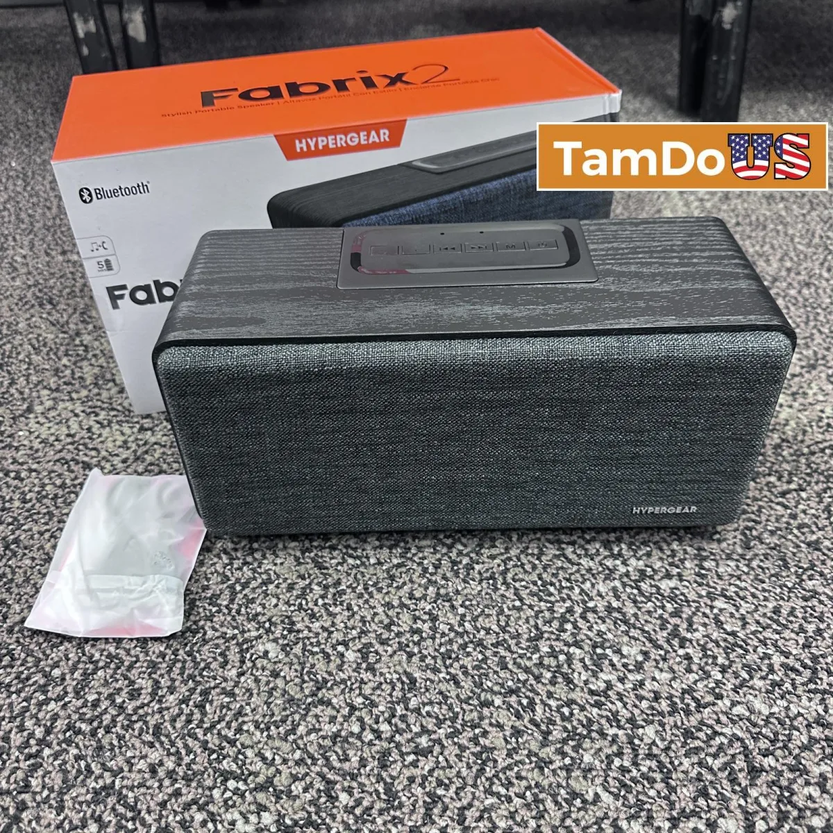 HyperGear Fabrix2 Portable Bluetooth Wireless Speakers – 5-Hour Battery - Photo 1 - Real photo at TamDoUS Salt Lake City