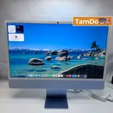 iMac (24-inch, 2024) Apple M4 Chip, 10-Core GPU, 16GB, 256GB, Blue - Thumbnail 1