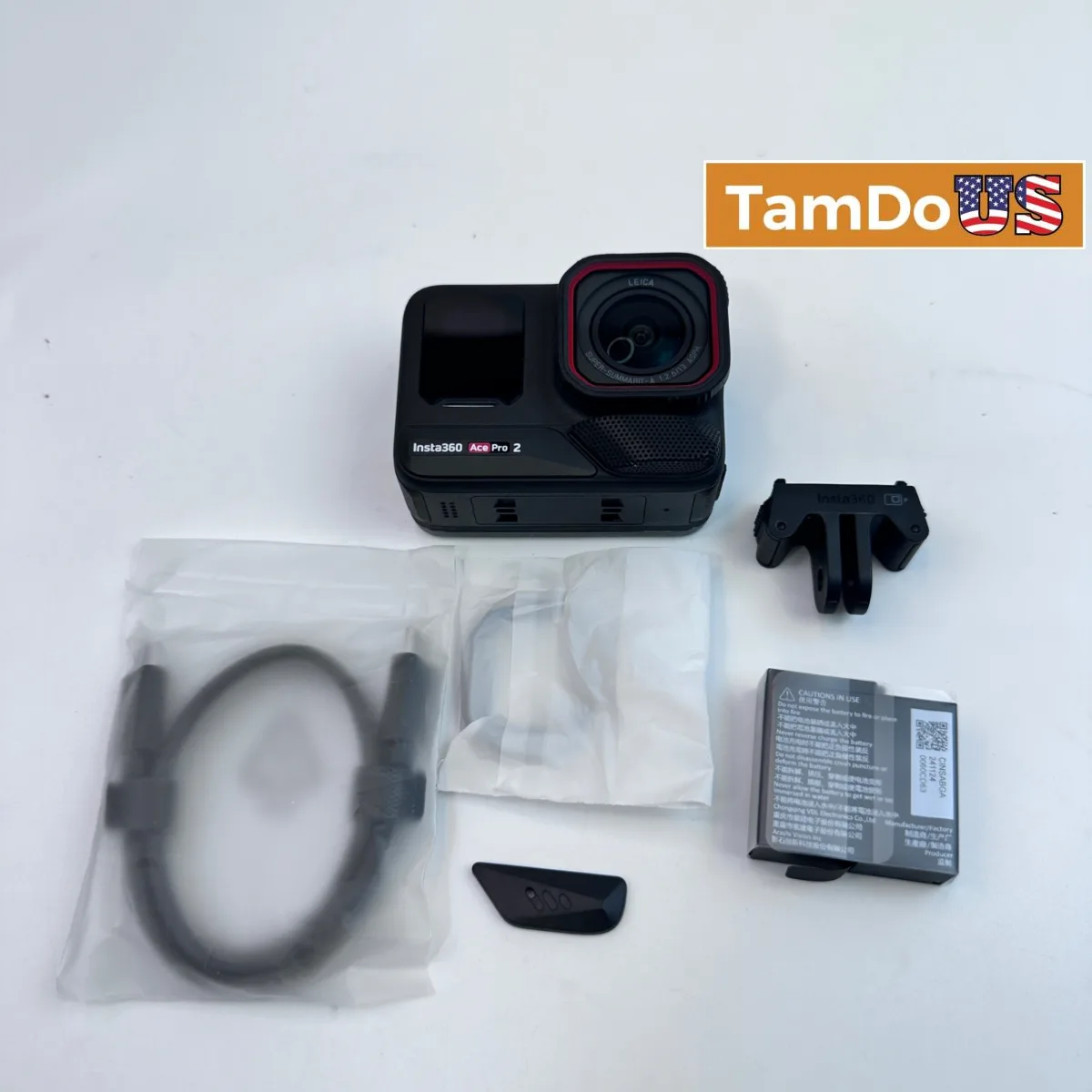 Insta360 Ace Pro 2 8K AI-Powered Action Camera Dual Battery Bundle Co-Lens Leica - Photo 1 - Real photo at TamDoUS Salt Lake City