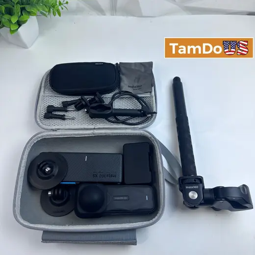 Insta360 X5 8K 360 Action Camera Essentials Bundle Black Pocket Cam Waterproof at TamDoUS Taylorsville