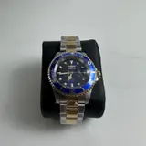 Invicta $495 Pro Diver Men's Watch 40mm, Blue Dial Two Tone Stainless (26972) - Thumbnail 7
