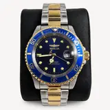 Invicta $495 Pro Diver Men's Watch 40mm, Blue Dial Two Tone Stainless (26972) - Thumbnail 8