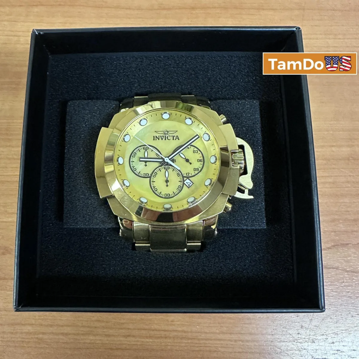 Invicta Coalition Forces 46538 Men's Quartz Watch, 48mm, Stainless Steel, Chrono - Photo 1 - Real photo at TamDoUS Salt Lake City