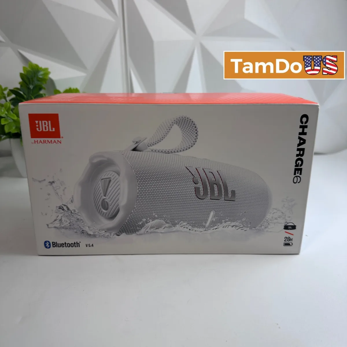 JBL Charge 6 Portable Waterproof Bluetooth Speaker Wireless Outdoor Audio - Photo 1 - Real photo at TamDoUS Salt Lake City