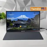 KYY K3 15.6" FHD Portable Monitor, 1080P IPS, Type-C Mini HDMI Built-in Speakers - Thumbnail 1