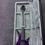 Legator Helio 5 String Bass Super Shred Series Electric Guitar Magenta Burl - Thumbnail 6