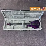 Legator Helio 5 String Bass Super Shred Series Electric Guitar Magenta Burl - Thumbnail 1