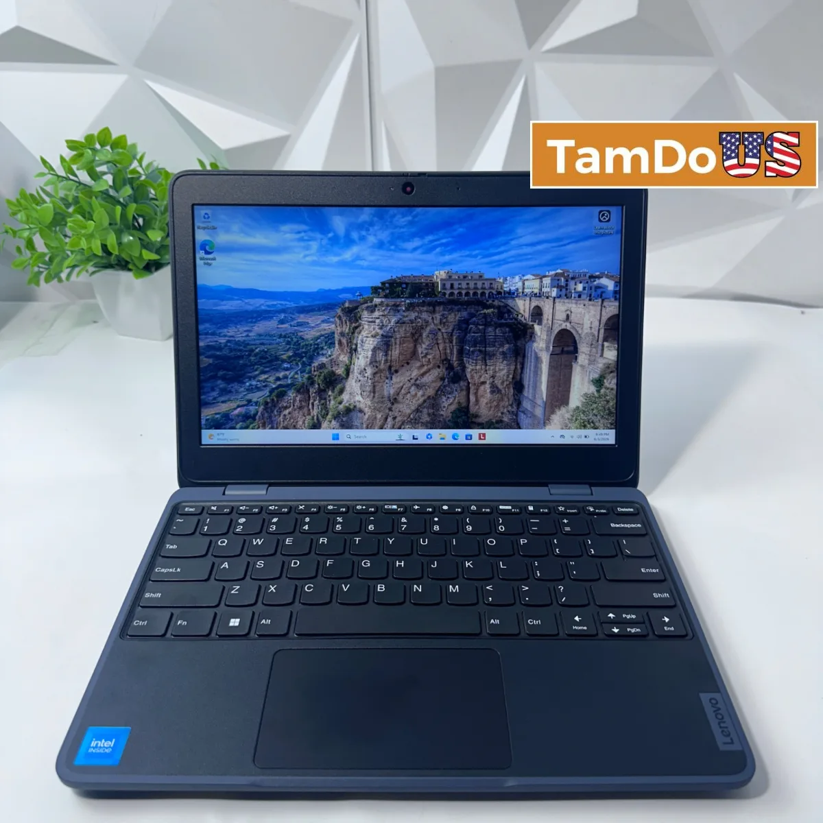 Lenovo 100w Gen 4 11.6", Intel N100, 4GB LPDDR5, 128GB SSD, Windows 11 Pro Edu - Photo 1 - Real photo at TamDoUS Salt Lake City