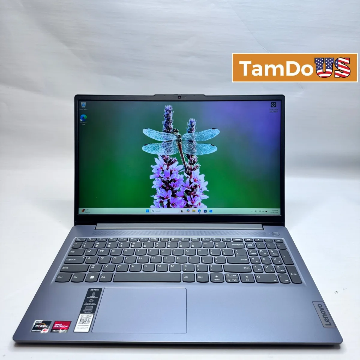 Lenovo IdeaPad Slim 3 Laptop, 15.6" FHD Touch, Ryzen 7 5825U, 16GB, 512GB SSD - Photo 1 - Real photo at TamDoUS Salt Lake City