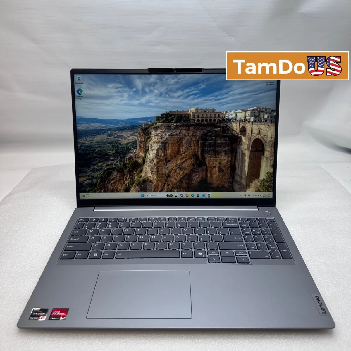 Lenovo ThinkBook 16 G7 ARP 16" WUXGA, AMD Ryzen 5 7535HS, 16GB DDR5, 256GB SSD - Photo 1 - Real photo at TamDoUS Salt Lake City