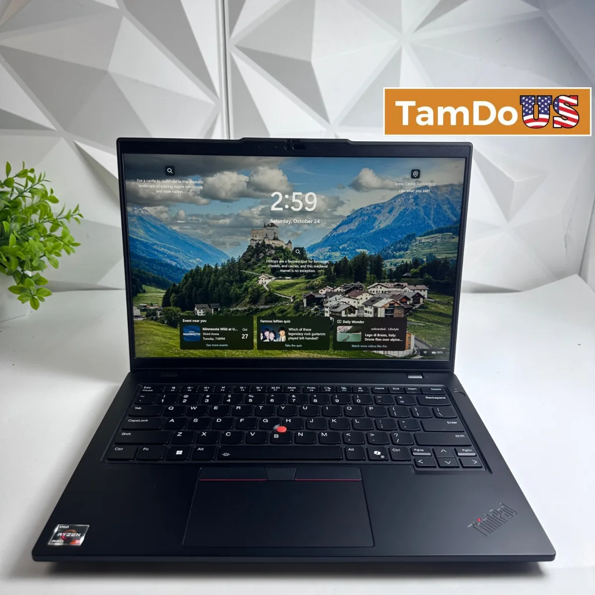 Lenovo ThinkPad L14 Gen 5 Laptop, 14" FHD+, Ryzen 5 PRO 7535U, 32GB DDR5, 500GB - Photo 1 - Real photo at TamDoUS Salt Lake City