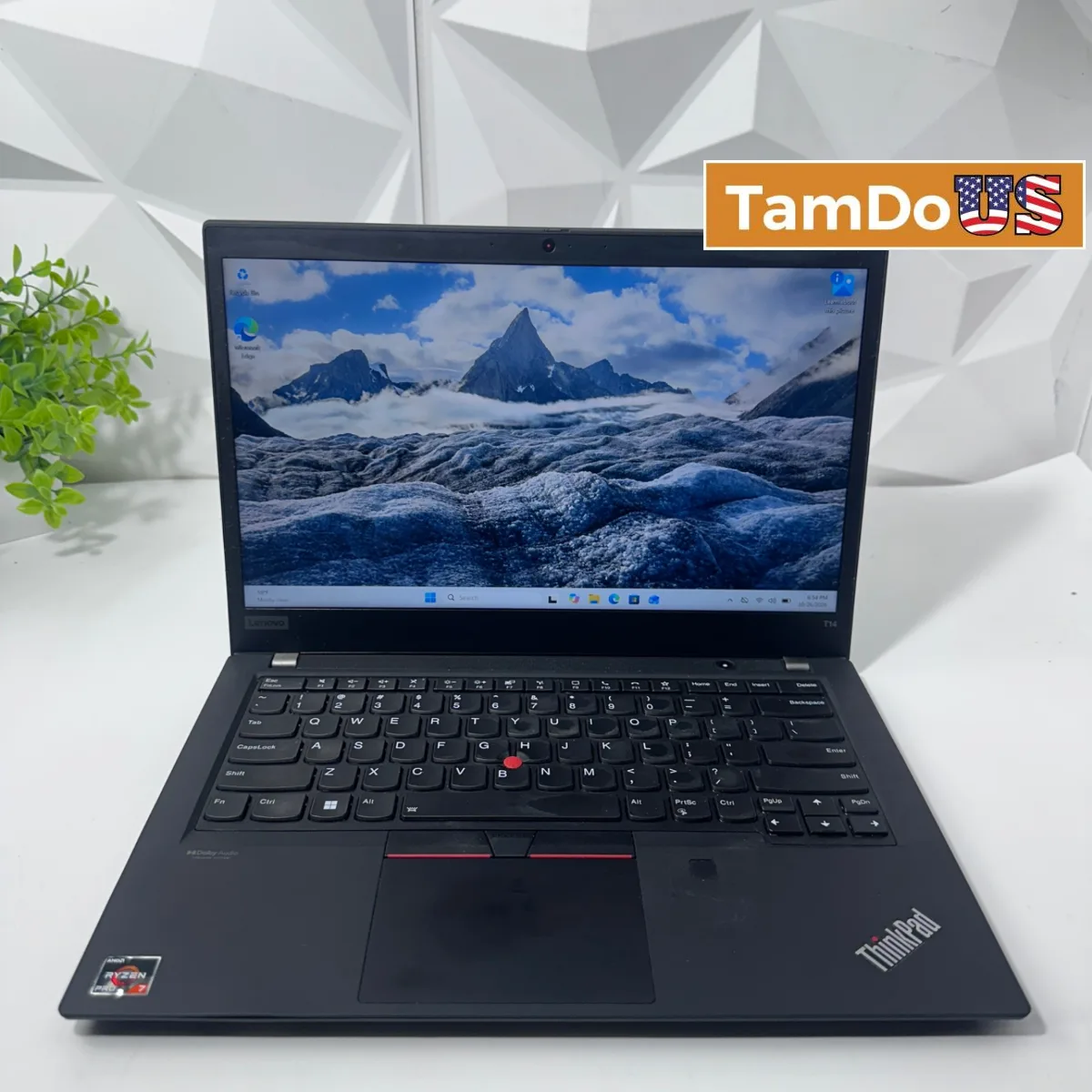 Lenovo ThinkPad T14 Gen 2 14" FHD, Ryzen 7 PRO 5850U, 16GB, 512GB SSD - Photo 1 - Real photo at TamDoUS Salt Lake City