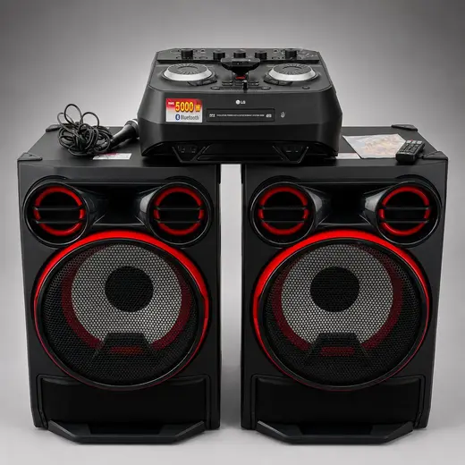 LG CK99 XBOOM Entertainment System Mini Hi-Fi Stereo Bluetooth 5000W Speakers at TamDoUS Taylorsville