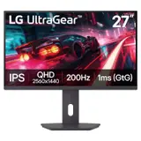 LG UltraGear 27G610A-B 27" QHD 1440p 200Hz 1ms IPS HDR400 Gaming Monitor - Thumbnail 1
