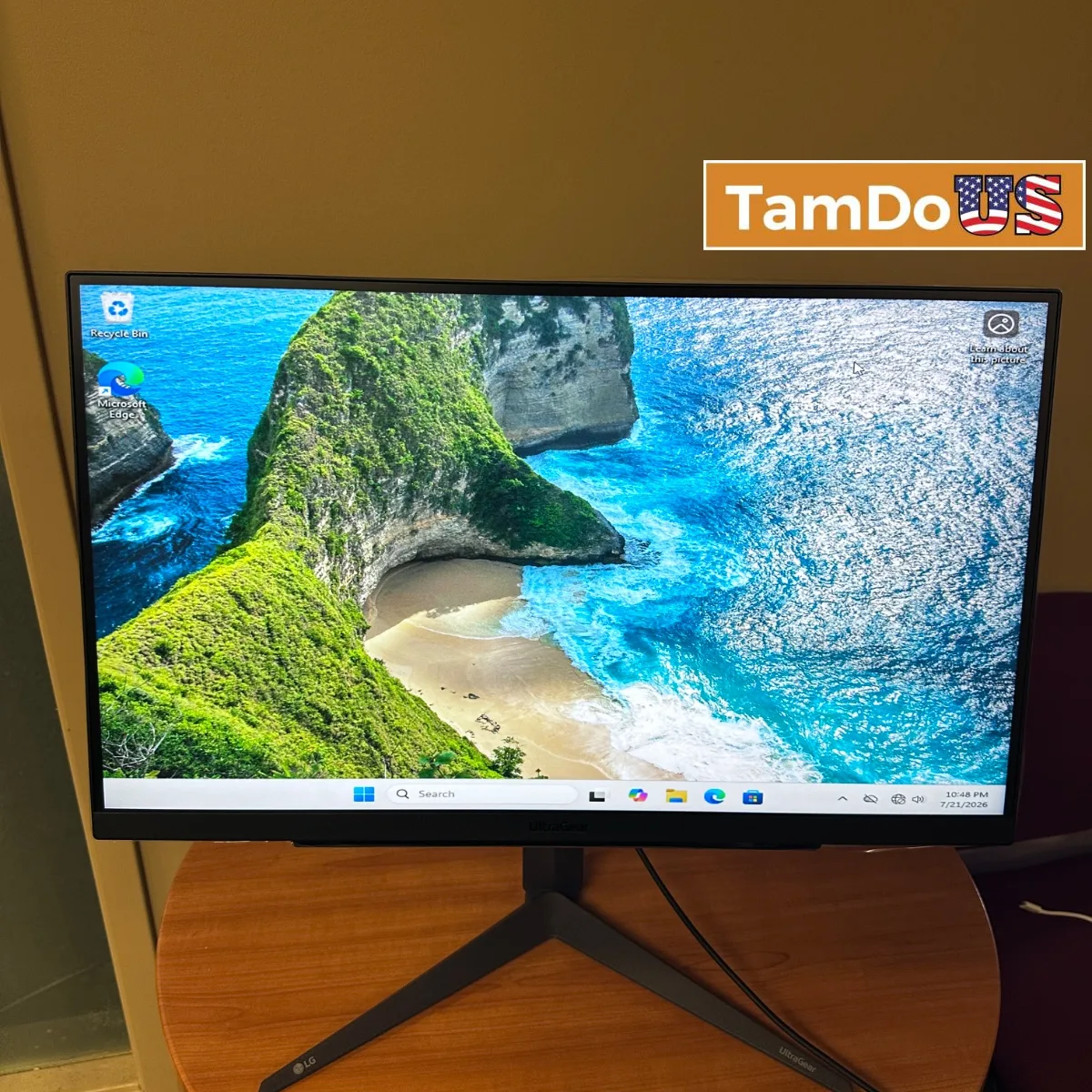 LG UltraGear 27GR83Q-B 27" QHD 2560x1440 240Hz 1ms IPS Gaming Monitor G-SYNC - Photo 1 - Real photo at TamDoUS Salt Lake City