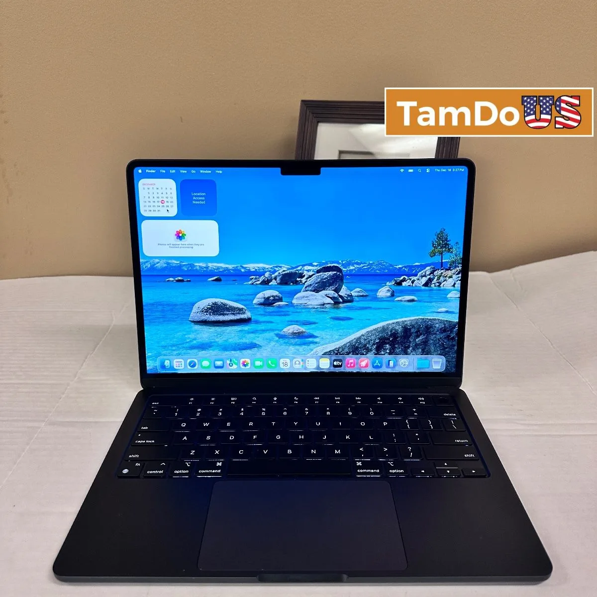 MacBook Air (13-inch, M3, 2024) 10-Core GPU, 16GB, 512GB SSD, Midnight - Photo 1 - Real photo at TamDoUS Salt Lake City