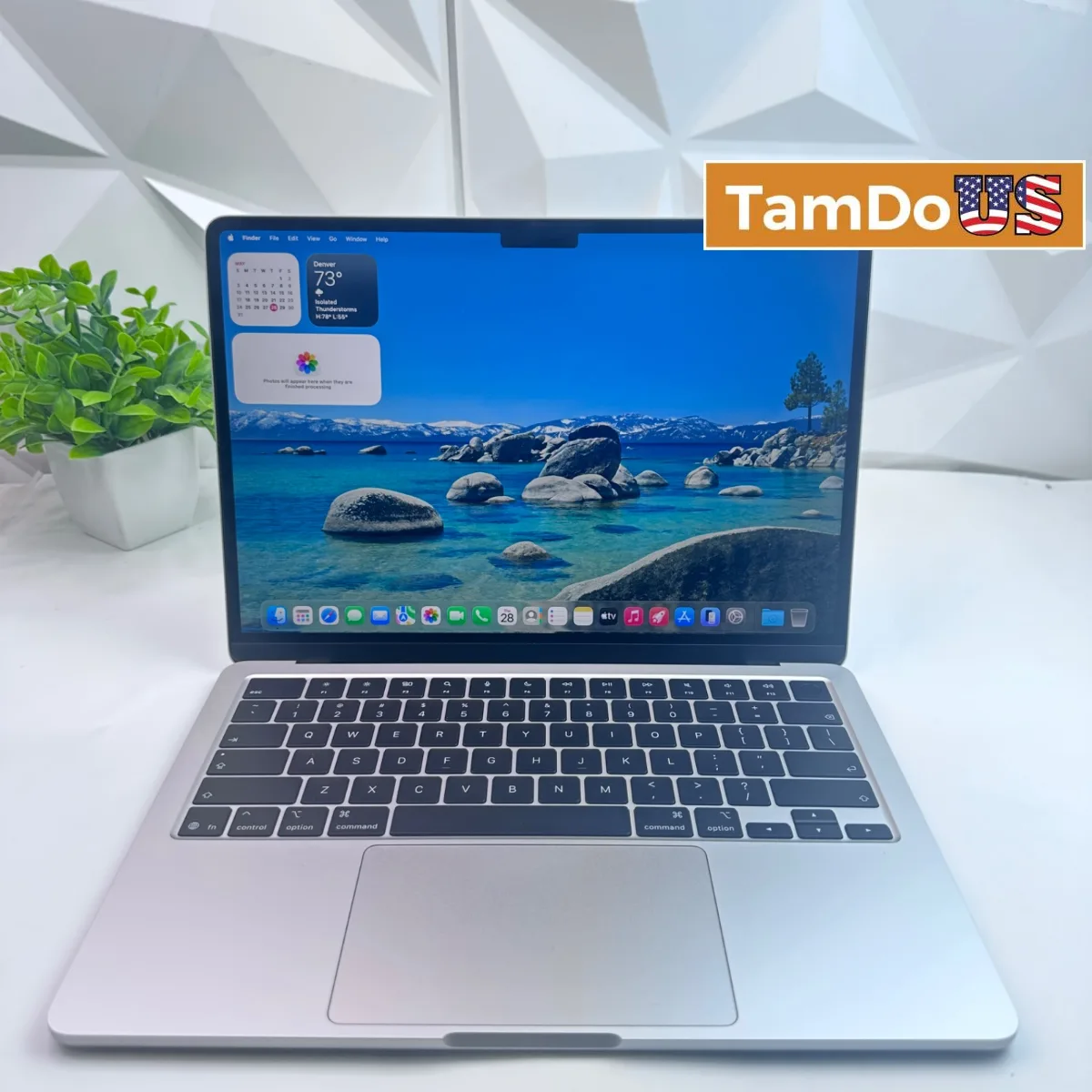 MacBook Air (13-inch, M5) 8-Core GPU, 16GB, 512GB SSD, Silver - Photo 1 - Real photo at TamDoUS Salt Lake City
