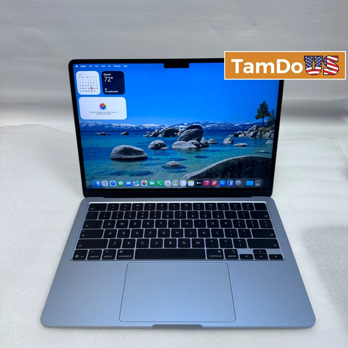 MacBook Air (13-inch, M5) 8-Core GPU, 16GB, 512GB SSD, Sky Blue - Photo 1 - Real photo at TamDoUS Salt Lake City