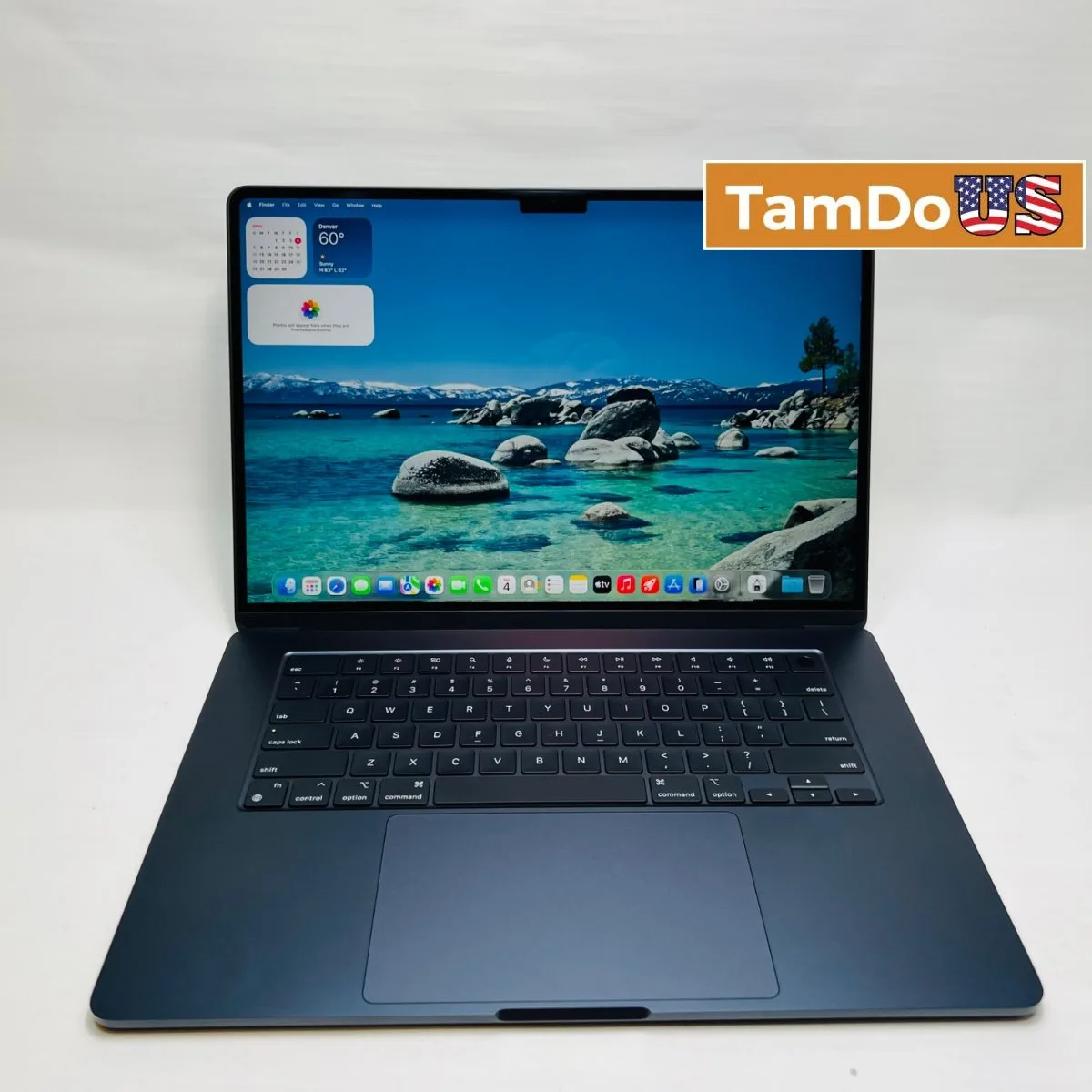 MacBook Air (15-inch, Apple M3) 10-C GPU, 24GB, 512GB SSD, Midnight - Photo 1 - Real photo at TamDoUS Salt Lake City