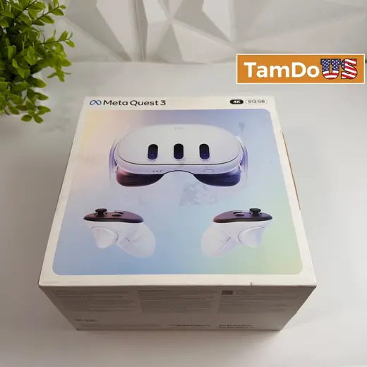 Meta Quest 3 512GB Breakthrough Mixed Reality VR Headset at TamDoUS Taylorsville