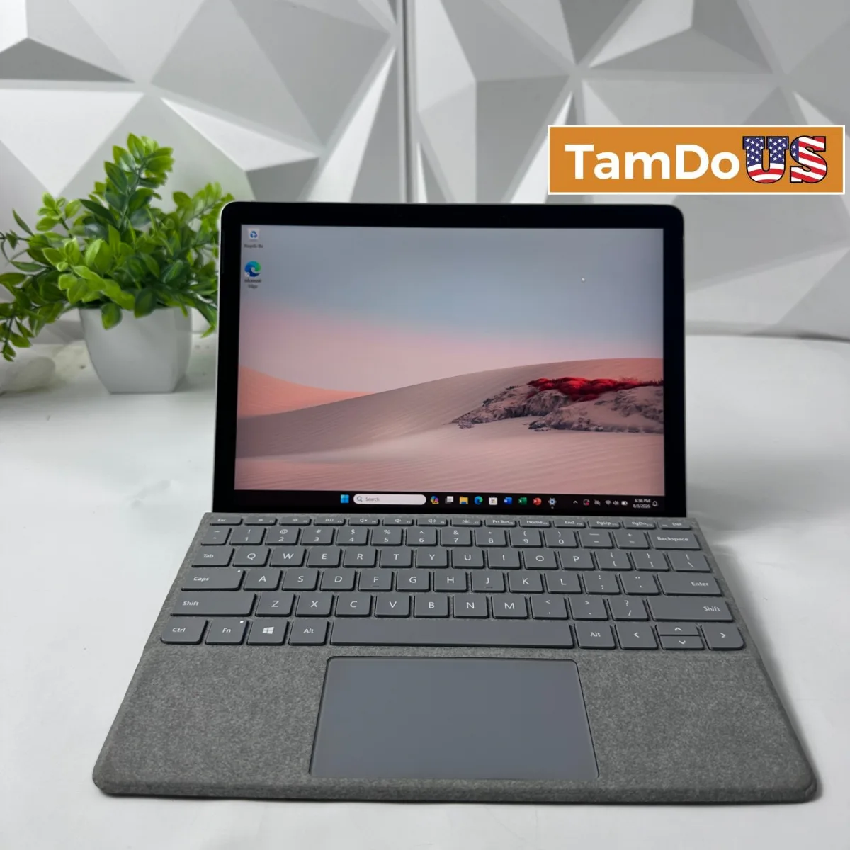 Microsoft Surface Go 2, 10.5" Touch, Pentium 4425Y, 8GB RAM, 128GB SSD, Win11Pro - Photo 1 - Real photo at TamDoUS Salt Lake City